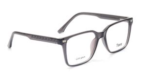 Image 2 of Grey Wayfarer Computer Glasses for Men and Women from Tees By Fastrack Available at Titan Eye+