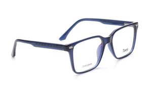 Image 2 of Blue Wayfarer Computer Glasses for Men and Women from Tees By Fastrack Available at Titan Eye+