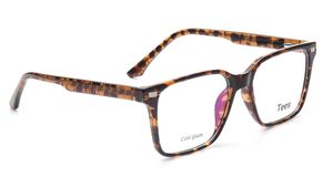 Image 2 of Brown Wayfarer Computer Glasses for Men and Women from Tees By Fastrack Available at Titan Eye+