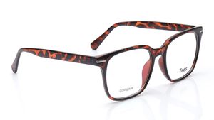 Image 2 of Brown Wayfarer Computer Glasses for Men and Women from Tees By Fastrack Available at Titan Eye+