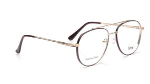 Image 2 of Brown Aviator Computer Glasses for Men and Women from Tees By Fastrack Available at Titan Eye+