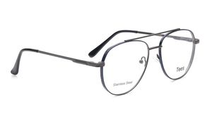 Image 2 of Blue Aviator Computer Glasses for Men and Women from Tees By Fastrack Available at Titan Eye+