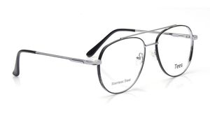 Image 2 of Black Aviator Computer Glasses for Men and Women from Tees By Fastrack Available at Titan Eye+