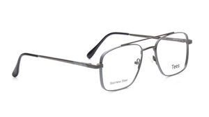 Image 2 of Grey Navigator Computer Glasses for Men and Women from Tees By Fastrack Available at Titan Eye+