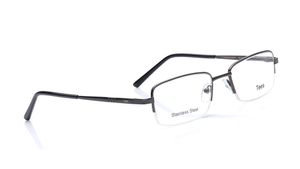 Image 2 of Black Rectangle Eyeglasses for Men and Women from Tees By Fastrack Available at Titan Eye+