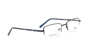 Image 2 of Black Rectangle Eyeglasses for Men and Women from Tees By Fastrack Available at Titan Eye+