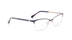 Image 2 of Blue Rectangle Eyeglasses for Women from Ted Baker Available at Titan Eye+