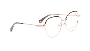Image 2 of Black Round Eyeglasses for Women from Ted Baker Available at Titan Eye+
