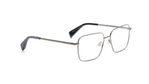 Image 2 of Black Rectangle Eyeglasses for Men from Ted Baker Available at Titan Eye+