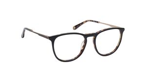 Image 2 of Black Round Eyeglasses For Men from Ted Baker Available at Titan Eye+