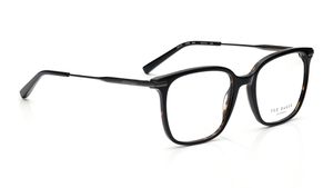 Image 2 of Square Black Rimmed Eyeglasses for Men from Ted Baker Available at Titan Eye+