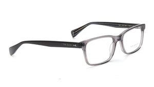 Image 2 of Grey Rectangle Eyeglasses for Men from Ted Baker Available at Titan Eye+