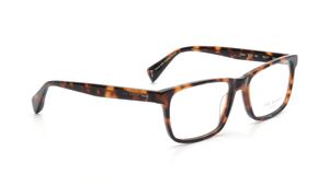 Image 2 of Brown Rectangle Eyeglasses for Men from Ted Baker Available at Titan Eye+