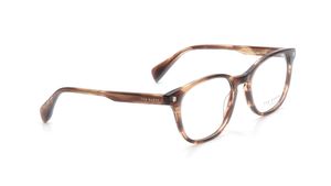 Image 2 of Brown Square Eyeglasses for Men from Ted Baker Available at Titan Eye+