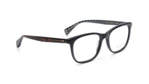 Image 2 of Black Square Eyeglasses for Men from Ted Baker Available at Titan Eye+