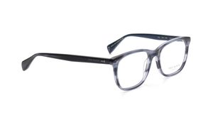 Image 2 of Blue Square Eyeglasses for Men from Ted Baker Available at Titan Eye+