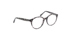Image 2 of Grey Round Eyeglasses for Women from Ted Baker Available at Titan Eye+