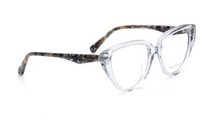 Image 2 of Blue CatEye Eyeglasses for Women from Ted Baker Available at Titan Eye+