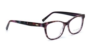 Image 2 of Purple CatEye Eyeglasses for Women from Ted Baker Available at Titan Eye+