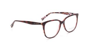 Image 2 of Pink Square Eyeglasses for Women from Ted Baker Available at Titan Eye+