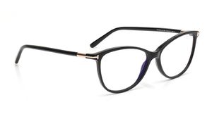 Image 2 of Black CatEye Eyeglasses for Women from Tom Ford Available at Titan Eye+