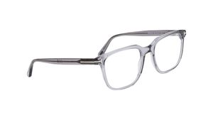 Image 2 of Grey Square Eyeglasses for Men from Tom Ford Available at Titan Eye+