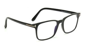 Image 2 of Black Square Eyeglasses for Men from Tom Ford Available at Titan Eye+
