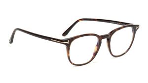 Image 2 of Brown Oval Eyeglasses for Men from Tom Ford Available at Titan Eye+