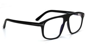 Image 2 of Black Navigator Eyeglasses for Men from Tomford Available at Titan Eye+