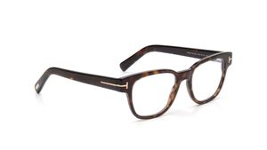 Image 2 of Havana Square Eyeglasses for Men from Tomford Available at Titan Eye+