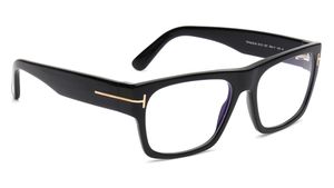 Image 2 of Black Rectangle Eyeglasses for Men from Tom Ford Available at Titan Eye+