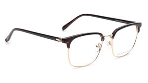 Image 2 of Silver Clubmaster Eyeglasses for Men from Tommy Hilfiger Available at Titan Eye+
