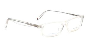 Image 2 of Transparent Rectangle Eyeglasses for Men from Tommy Hilfiger Available at Titan Eye+