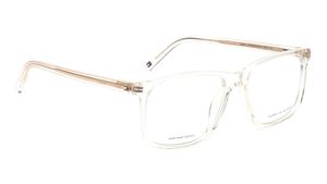 Image 2 of Transparent Wayfarer Eyeglasses for Men from Tommy Hilfiger Available at Titan Eye+