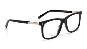 Image 2 of Silver Wayfarer Rimmed Eyeglasses for Men from Tommy Hilfiger Available at Titan Eye+