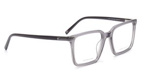 Image 2 of Grey Square Eyeglasses for Men from Tommy Hilfiger Available at Titan Eye+