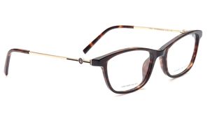 Image 2 of Brown Rectangle Eyeglasses for Women from Tommy Hilfiger Available at Titan Eye+