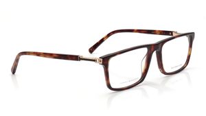 Image 2 of Brown Rectangle Eyeglasses for Men from Tommy Hilfiger Available at Titan Eye+