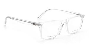 Image 2 of Transparent Rectangle Eyeglasses for Men from Tommy Hilfiger Available at Titan Eye+