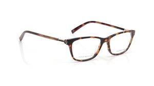 Image 2 of Brown Oval Eyeglasses for Women from Tommy Hilfiger Available at Titan Eye+