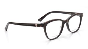 Image 2 of Brown Cateye Rimmed Eyeglasses for Women from Tommy Hilfiger Available at Titan Eye+