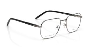 Image 2 of Black Square Rimmed Eyeglasses for Men from Tommy Hilfiger Available at Titan Eye+