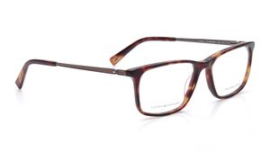 Image 2 of Brown Rectangle Eyeglasses for Men from Tommy Hilfiger Available at Titan Eye+