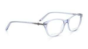 Image 2 of Blue Oval Eyeglasses for Women from Tommy Hilfiger Available at Titan Eye+