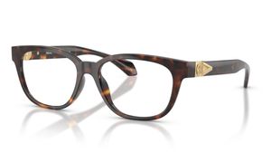 Image 2 of Havana Pillow Eyeglasses for Women from Versace Available at Titan Eye+