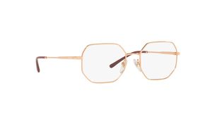 Image 2 of Pink Geometric Rimmed Eyeglasses for Women from Vogue Eyewear Available at Titan Eye+