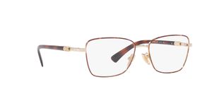 Image 2 of Brown and Black Butterfly Rimmed Eyeglasses for Women from Vogue Eyewear Available at Titan Eye+