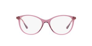 Image 2 of Violet Oval Rimmed Eyeglasses for Women from Vogue Eyewear Available at Titan Eye+