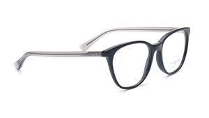 Image 2 of Black Rectangle Rimmed Eyeglasses for Women from Vogue Eyewear Available at Titan Eye+