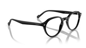 Image 2 of Black Phantos Eyeglasses for Men from Vogue Eyewear Available at Titan Eye+